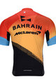 BONAVELO Cyklistický dres s krátkym rukávom - BAHRAIN MCLAREN 2020 - červená/žltá/čierna