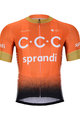 BONAVELO Cyklistický dres s krátkym rukávom - CCC 2020 - oranžová