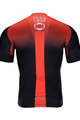 BONAVELO Cyklistický dres s krátkym rukávom - INEOS 2020 - čierna/červená