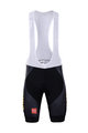 BONAVELO Cyklistické nohavice krátke s trakmi - JUMBO-VISMA 2020 - čierna