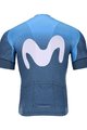 BONAVELO Cyklistický dres s krátkym rukávom - MOVISTAR 2020 - modrá