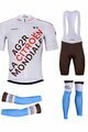 BONAVELO Cyklistický mega set - AG2R CITROËN 2022  - modrá/hnedá/biela