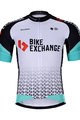 BONAVELO Cyklistický krátky dres a krátke nohavice - BIKE EXCHANGE 2021 - čierna/modrá