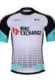 BONAVELO Cyklistický dres s krátkym rukávom - BIKE EXCHANGE 2021 - svetlo modrá/čierna
