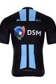 BONAVELO Cyklistický dres s krátkym rukávom - DSM 2022 - čierna/svetlo modrá
