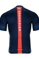 BONAVELO Cyklistický krátky dres a krátke nohavice - INEOS GRENADIERS '21 - červená/modrá