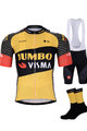 BONAVELO Cyklistický mega set - JUMBO-VISMA 2022 - čierna/žltá