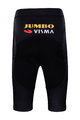 BONAVELO Cyklistický krátky dres a krátke nohavice - JUMBO-VISMA 2021 - čierna/žltá