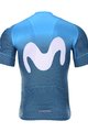 BONAVELO Cyklistický dres s krátkym rukávom - MOVISTAR 2021 - modrá
