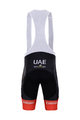 BONAVELO Cyklistický krátky dres a krátke nohavice - UAE 2021 - biela/čierna