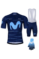 BONAVELO Cyklistický mega set - MOVISTAR 2022 - modrá/biela