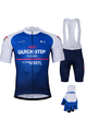 BONAVELO Cyklistický mega set - QUICKSTEP 2022 - biela/modrá