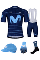 BONAVELO Cyklistický mega set - MOVISTAR 2022 - modrá/biela