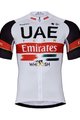 BONAVELO Cyklistický krátky dres a krátke nohavice - UAE 2022 - biela/čierna