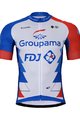 Bonavelo Cyklistický krátky dres a krátke nohavice - GROUPAMA FDJ 2022 - modrá/biela/červená