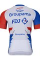 BONAVELO Cyklistický krátky dres a krátke nohavice - GROUPAMA FDJ 2022 - modrá/biela/červená