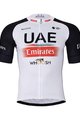 BONAVELO Cyklistický dres s krátkym rukávom - UAE 2023 - biela/červená/čierna