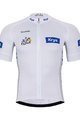 BONAVELO Cyklistický dres s krátkym rukávom - TOUR DE FRANCE 2023 - biela