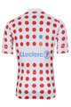 BONAVELO Cyklistický dres s krátkym rukávom - TOUR DE FRANCE 2025 - červená/biela