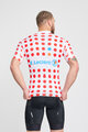 BONAVELO Cyklistický dres s krátkym rukávom - TOUR DE FRANCE 2025 - červená/biela