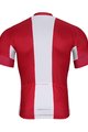 BONAVELO Cyklistický krátky dres a krátke nohavice - POLAND II. - biela/čierna/červená