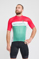 BONAVELO Cyklistický dres s krátkym rukávom - HUNGARY - zelená/biela/červená