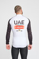 BONAVELO Cyklistický dres s dlhým rukávom zimný - UAE 2024 WINTER - biela/čierna/červená