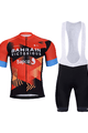 BONAVELO Cyklistický krátky dres a krátke nohavice - B.VICTORIOUS 2023 - červená/čierna