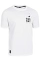 Rocday Cyklistické tričko s krátkym rukávom - PINE - biela