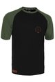 Rocday Cyklistický dres s krátkym rukávom - ROOST - zelená/čierna
