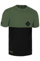 Rocday Cyklistický dres s krátkym rukávom - DOUBLE - zelená/čierna