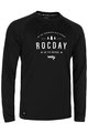 ROCDAY Cyklistický dres s dlhým rukávom letný - PATROL - čierna