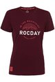 ROCDAY Cyklistický dres s krátkym rukávom - MONTY LADY - bordová