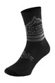 Rocday Cyklistické ponožky klasické - TRAIL - šedá/čierna