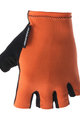 SANTINI Cyklistické rukavice krátkoprsté - BRISK - oranžová