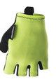SANTINI Cyklistické rukavice krátkoprsté - BRISK - žltá