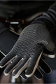 SANTINI Cyklistické rukavice dlhoprsté - VEGA - čierna