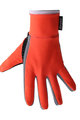 SANTINI Cyklistické rukavice dlhoprsté - VEGA - oranžová