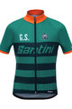 SANTINI Cyklistický dres s krátkym rukávom - 365GS KIDS - modrá/oranžová