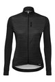 SANTINI Cyklistický dres s dlhým rukávom zimný - SCIA LADY WINTER - čierna