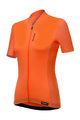 SANTINI Cyklistický dres s krátkym rukávom - SCIA LADY - oranžová