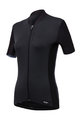 SANTINI Cyklistický dres s krátkym rukávom - SCIA LADY - čierna