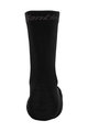 SANTINI Cyklistické ponožky klasické - WOOL SOCKS - čierna