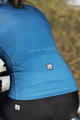 SANTINI Cyklistický dres s dlhým rukávom zimný - COLORE LADY WINTER - modrá