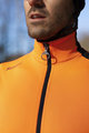 SANTINI Cyklistická zateplená bunda - VEGA MULTI - oranžová