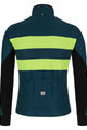 SANTINI Cyklistická zimná bunda a nohavice - COLORE BENGAL WINTER - modrá/čierna