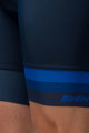 SANTINI Cyklistické nohavice krátke s trakmi - LA VUELTA 2021 - modrá
