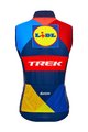 SANTINI Cyklistická vesta - LIDL TREK 2024 - červená/modrá/žltá