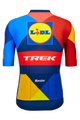 SANTINI Cyklistický dres s krátkym rukávom - LIDL TREK 2024 - modrá