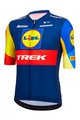 SANTINI Cyklistický dres s krátkym rukávom - LIDL TREK 2024 - modrá